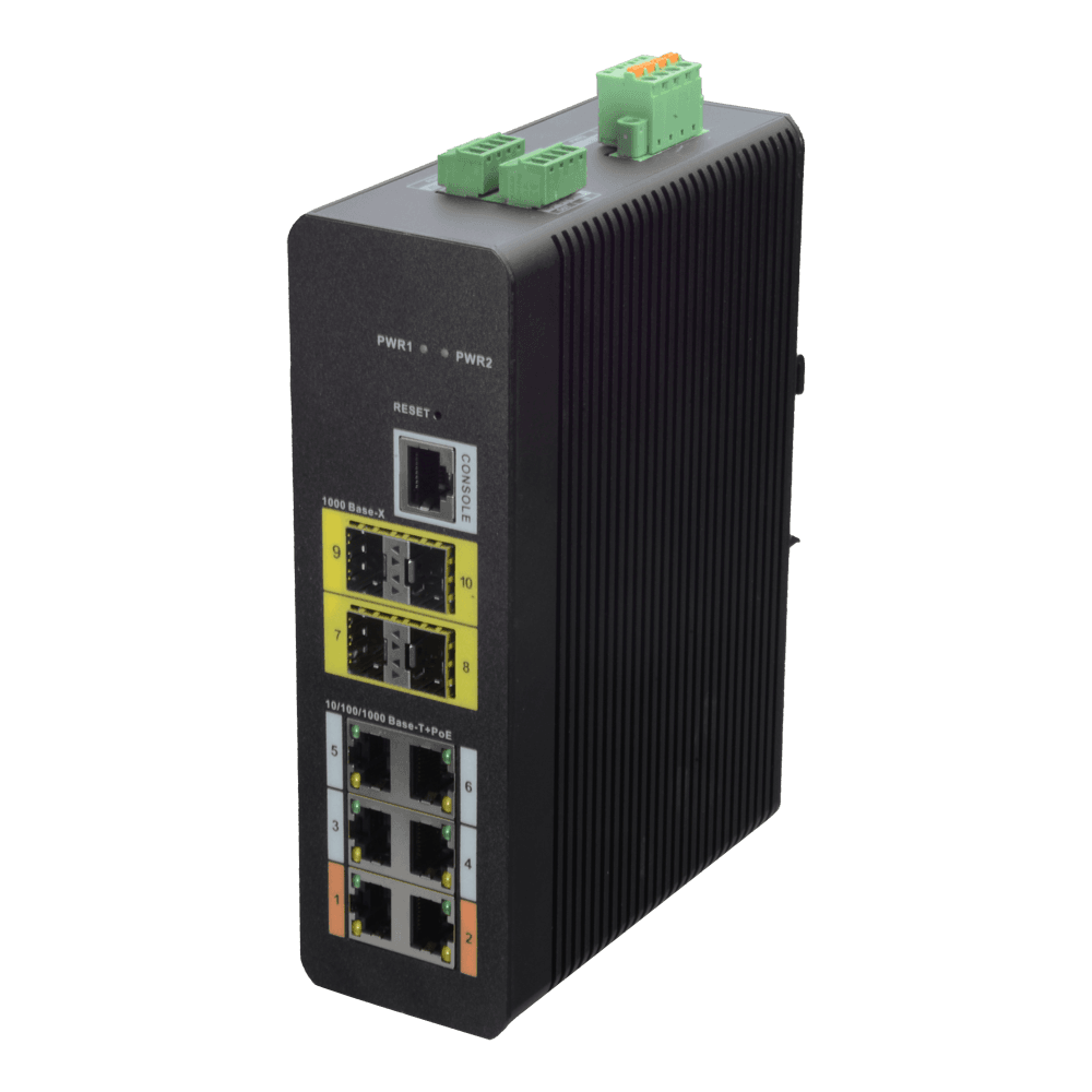 XS-SW1006HIPOE-MFG-120-DIN